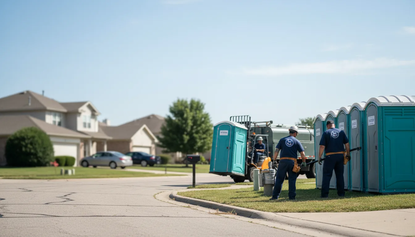Porta Potty Rental in Los Ebanos, TX near me